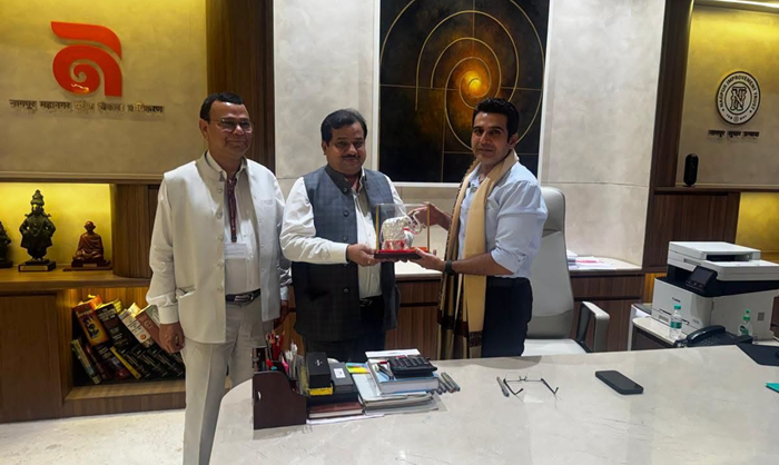NBCC CMD & Director (C) call on Commissioner, NMRDA